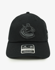 Vancouver Canucks Fanatics Road2 Black Tonal Hat