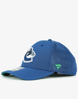 Vancouver Canucks Fanatics Mesh Orca Trucker Hat