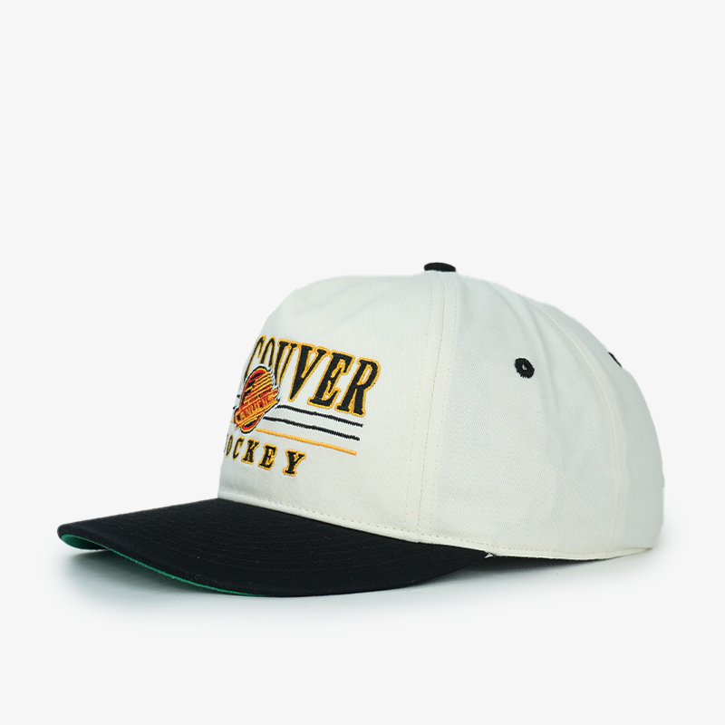 Vancouver Canucks Celly Co Hockey Skate Cream Snapback