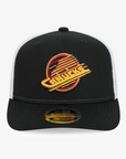 Vancouver Canucks New Era 970 Stretch Snap Skate Mesh Trucker Hat