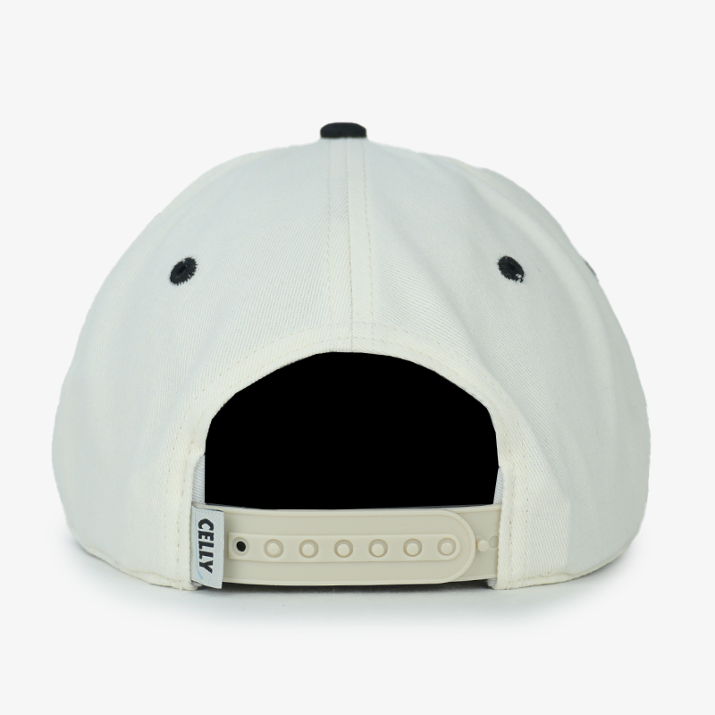 Vancouver Canucks Celly Co Skate Script Cream Snapback