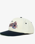 Vancouver Canucks Celly Co City Script Orca Cream Navy Snapback