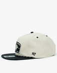 Vancouver Canucks '47 Brand Lunar Captain Beige/Black Skate Hat