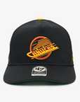 Vancouver Canucks '47 Brand Golden Age Hitch Black Skate Hat