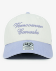 Vancouver Canucks '47 Brand Women Gelato Clean Up Purple/White Script Hat