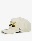 Vancouver Canucks '47 Brand Brushmark Hitch Cream Script Hat