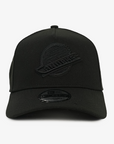Vancouver Canucks New Era 940 A-Frame Black On Black Skate Hat