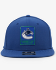 Vancouver Canucks Fanatics Train 2 Property Round Blue Orca Snapback