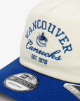 Vancouver Canucks New Era 1920 Sporty White/Blue Orca Hat