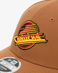 Vancouver Canucks New Era 940 M-Crown Brown Skate Hat
