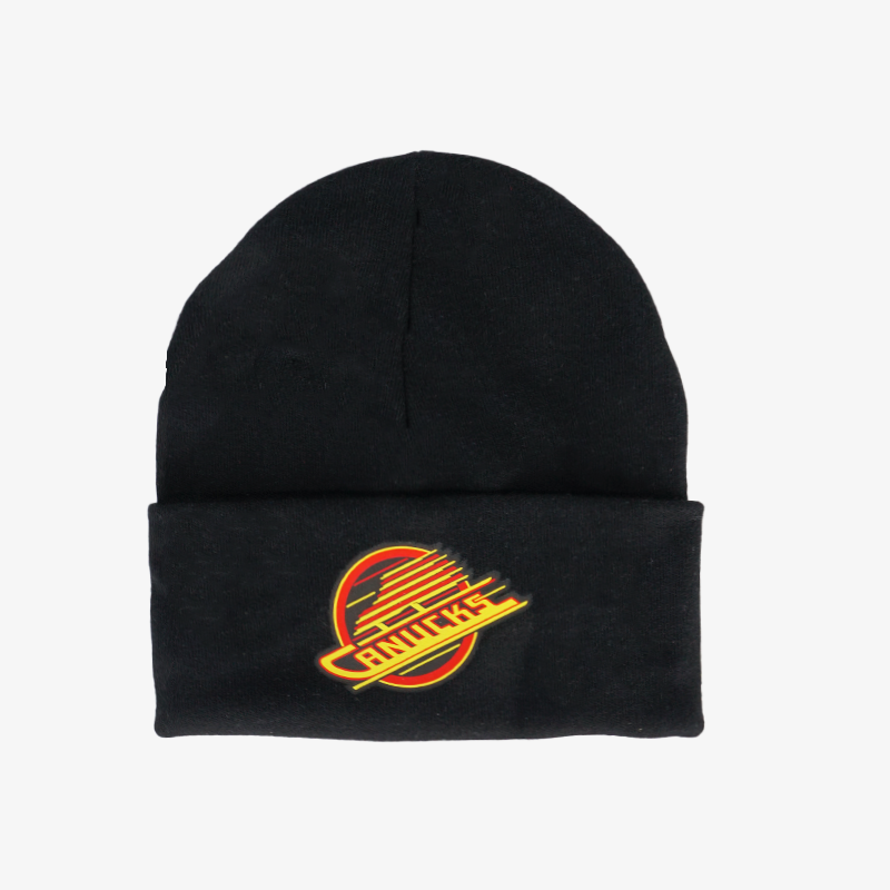 Vancouver Canucks Creative Knitwear Infant Black Skate Knit Cap