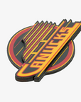 Vancouver Canucks Wood Skate Magnet