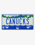 Vancouver Canucks 'Canucks' License Magnet