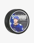 Vancouver Canucks Kiefer Sherwood Puck