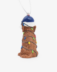 Vancouver Canucks Dog with Lights Ornament