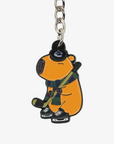 Vancouver Canucks Capybara Hockey Keychain