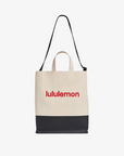 Vancouver Canucks x lululemon Canvas Cream/Blue Skate Tote Bag