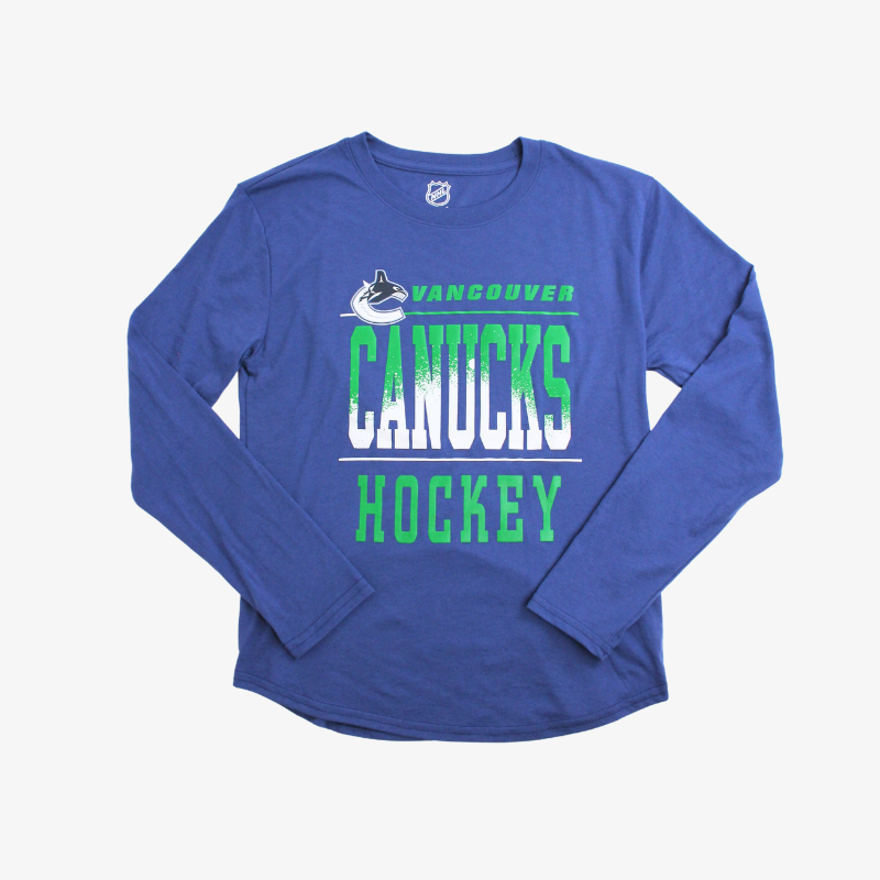 Vancouver Canucks Child Barnburner Long Sleeve Tee