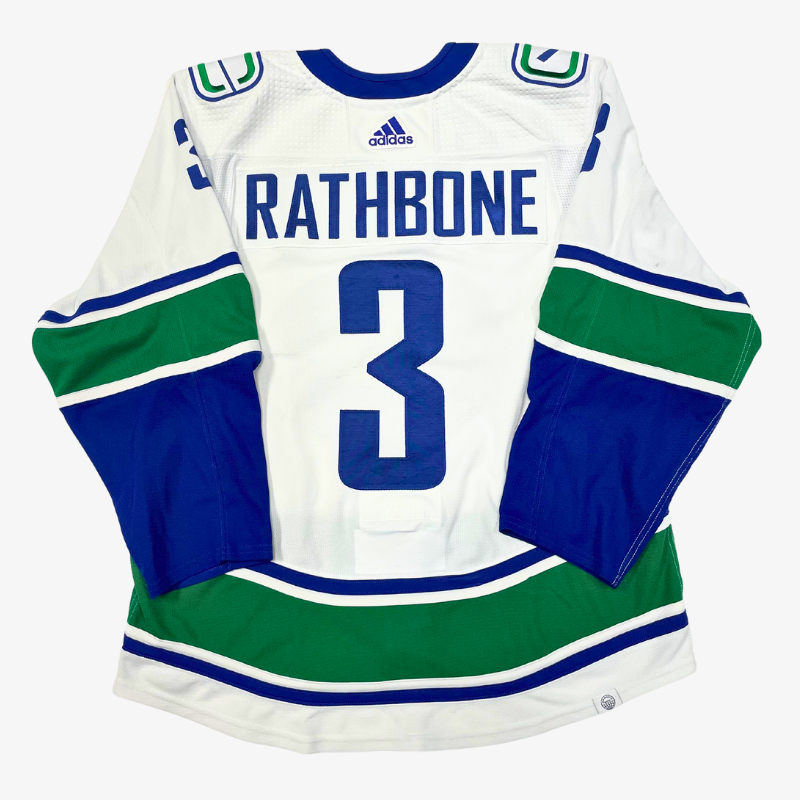 Vancouver canucks deals game worn jersey
