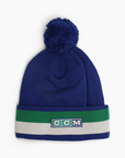 Abbotsford Canucks Vintage Striped Cuff Pom Knit Hat