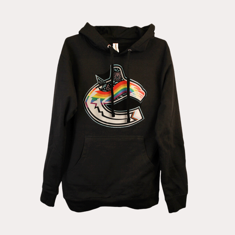 Vancouver Canucks on X: Our Pride collection is back! ❤️🧡💛💚💙💜🤎🖤🤍  Gear up for #Pride and the parade in Vancouver this weekend with our  limited edition colle