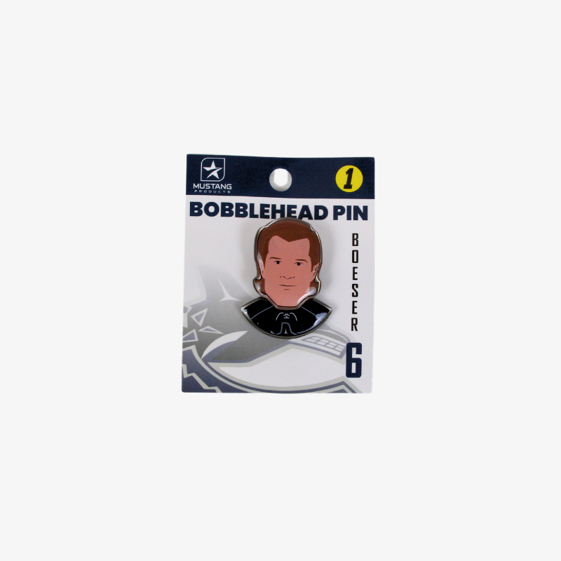 Vancouver Canucks Bobble Head Boeser Pin
