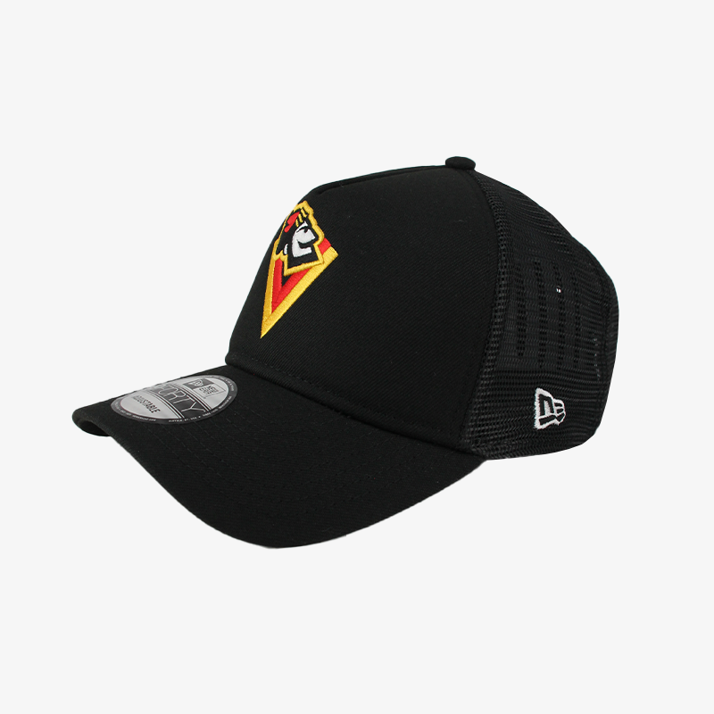 Vancouver Canucks New Era 940 Black Flying V Johnny Trucker