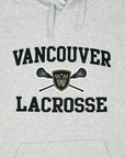 Vancouver Warriors Grey Lacrosse Hoodie