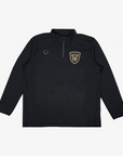 Vancouver Warriors Castore Evo Lightweight Shield Logo Black 1/4 Zip