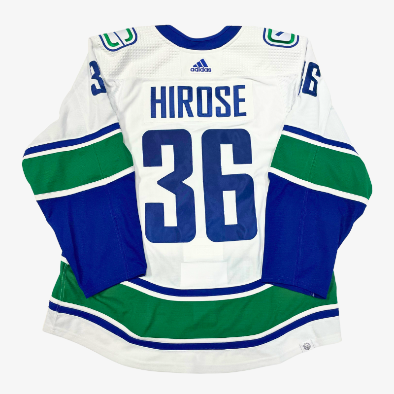 Vancouver canucks game worn 2025 jersey