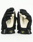 Quinn Hughes Bauer Hyperlite Used Black Gloves