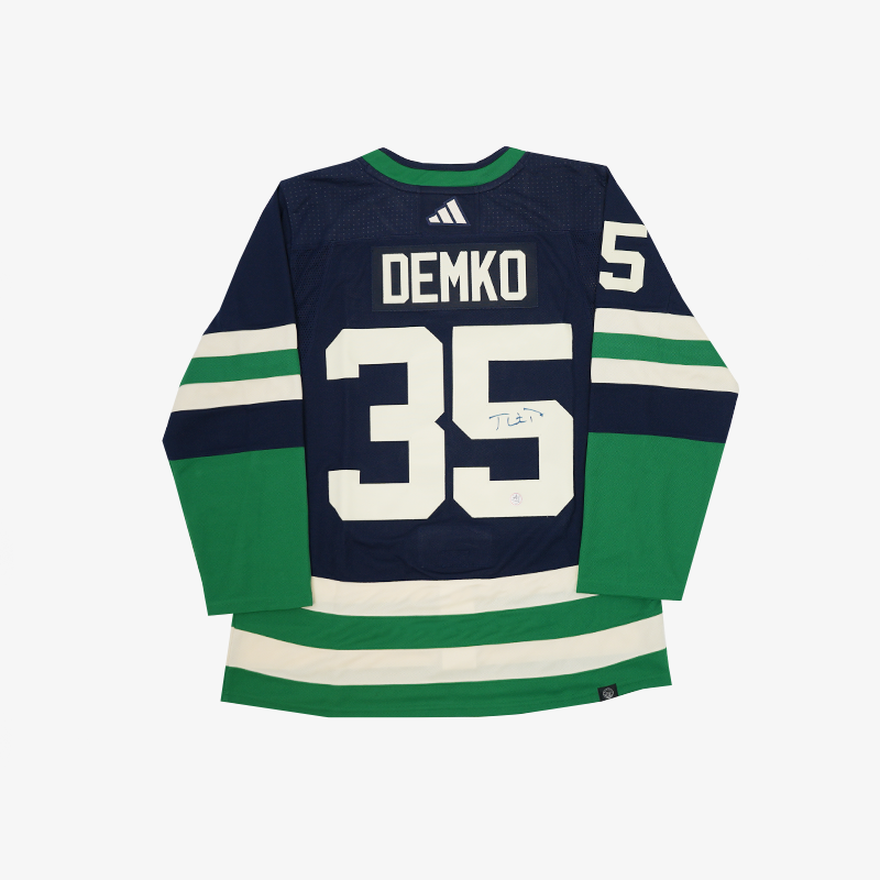 Demko Adidas Reverse Retro 2.0 Signed Jersey