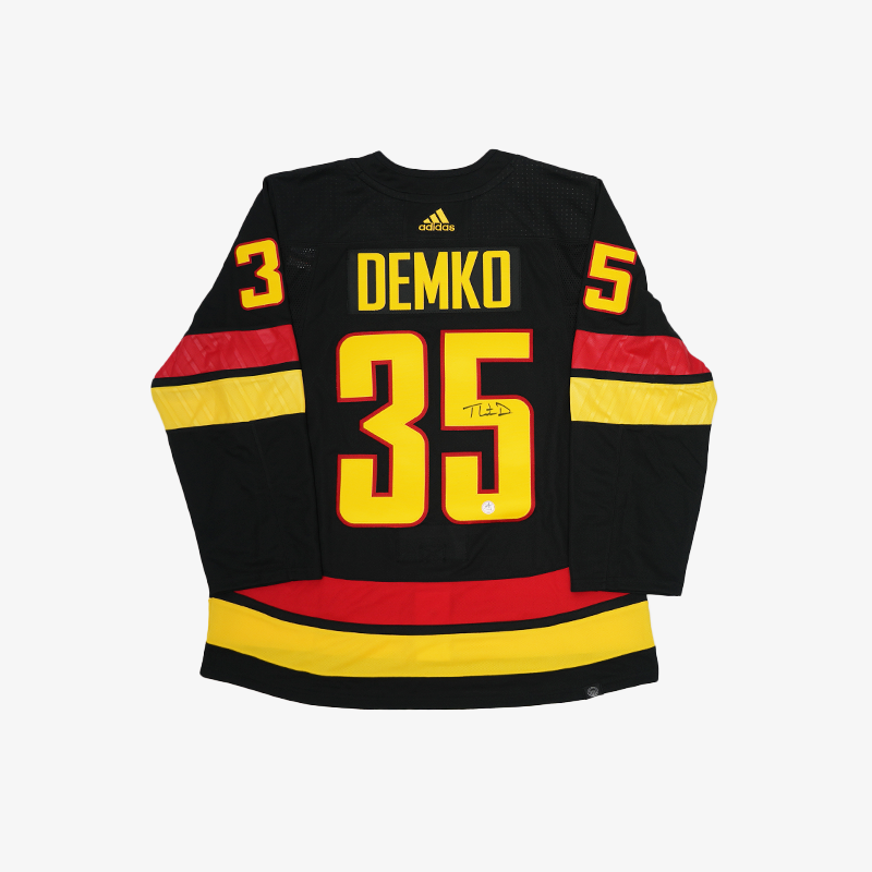 Demko Adidas Skate Signed Jersey