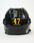 Used Juulsen CCM Super Tacks X Black Helmet - Medium