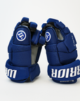 Used Warrior Alpha DX Pro Blueger Blue Gloves - 14"