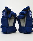 Used Warrior Alpha DX Pro Blueger Blue Gloves - 14"