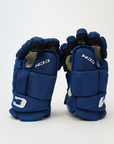Used CCM Jetspeed FT1 Pro Karlsson Blue Gloves - 14"