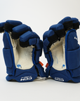 Used CCM Jetspeed FT1 Pro Karlsson Blue Gloves - 14"