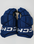 Used CCM Jetspeed FT1 Pro Karlsson Blue Gloves - 14"