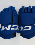 Used CCM Ultra Tacks Juulsen Blue Gloves - 14"