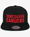 Vancouver Canucks M&N Youth Side Skate Snapback