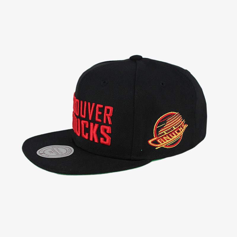Vancouver Canucks M&N Youth Side Skate Snapback