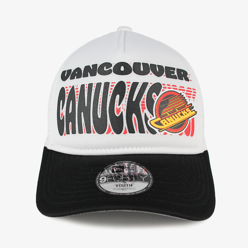 Vancouver Canucks New Era 940AF Fuse Skate Adjustable Youth Hat