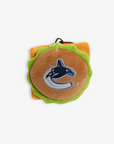 Vancouver Canucks Pets First Burger Plush Toy