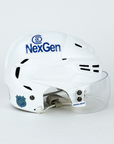 Jake DeBrusk Bauer Reakt 95 Used White Helmet