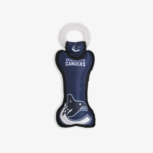 Vancouver Canucks Dental Ring Pet Toy