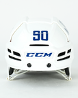 Victor Mancini CCM Tacks X Used White Helmet