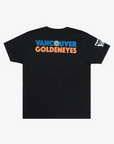 PWHL Vancouver Goldeneyes Bauer Youth Black T-Shirt