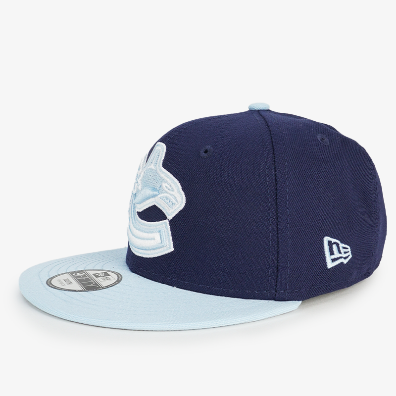 Vancouver Canucks New Era Youth 950 2 Tone Navy Orca Hat