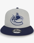 Vancouver Canucks New Era Youth 950 2 Tone Grey Orca Hat